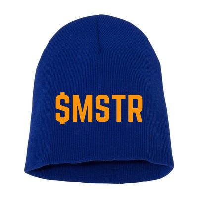 $Mstr Microstrategy Bitcoin Short Acrylic Beanie