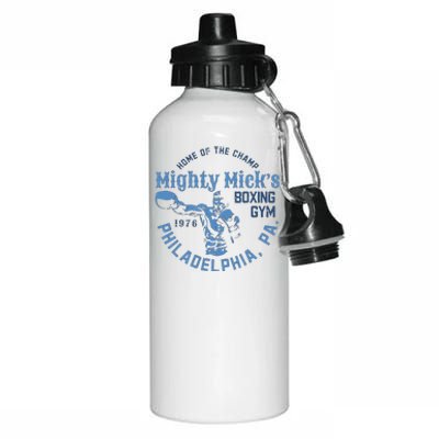 Mighty Micks Boxing Gym Vintage Gloves Retro Aluminum Water Bottle