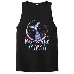 Mermaid Mama Birthday Mermaid Girl Beach Mermaid Tail PosiCharge Competitor Tank