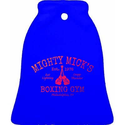 Mighty MickS Boxing Club Cute Gift Ceramic Bell Ornament