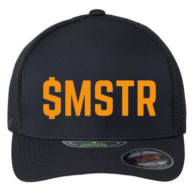 $Mstr Microstrategy Bitcoin Flexfit Unipanel Trucker Cap