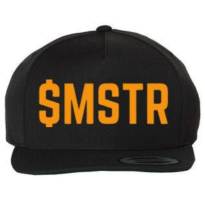 $Mstr Microstrategy Bitcoin Wool Snapback Cap