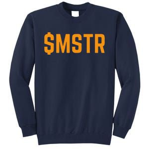 $Mstr Microstrategy Bitcoin Tall Sweatshirt