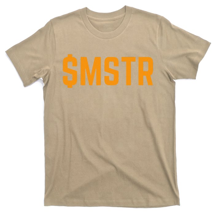 $Mstr Microstrategy Bitcoin T-Shirt