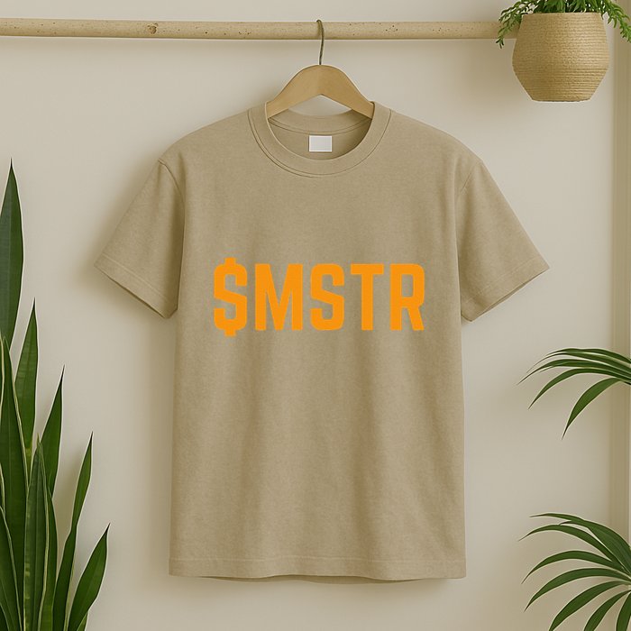 $Mstr Microstrategy Bitcoin T-Shirt