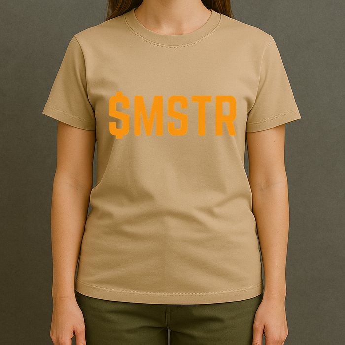 $Mstr Microstrategy Bitcoin T-Shirt