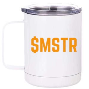 $Mstr Microstrategy Bitcoin 12 oz Stainless Steel Tumbler Cup