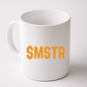 $Mstr Microstrategy Bitcoin Coffee Mug