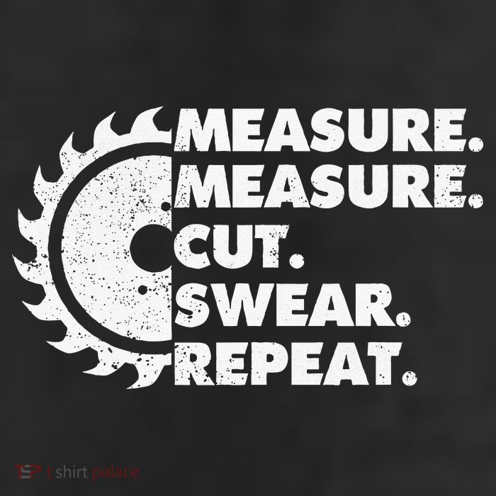 Measure Measure Cut Swear Repeat For Carpenter & Woodworker Beanie