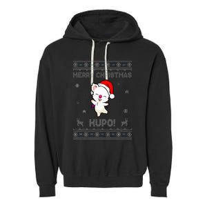 Moogle Merry Christmas Kupo! Garment-Dyed Fleece Hoodie