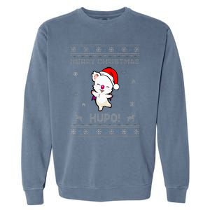 Moogle Merry Christmas Kupo! Garment-Dyed Sweatshirt