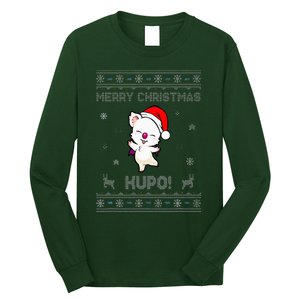 Moogle Merry Christmas Kupo! Long Sleeve Shirt