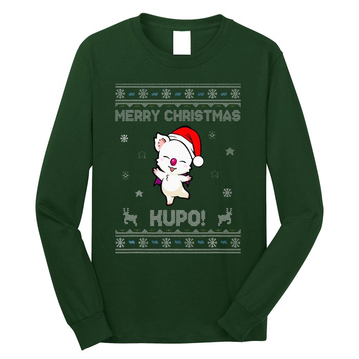 Moogle Merry Christmas Kupo! Long Sleeve Shirt