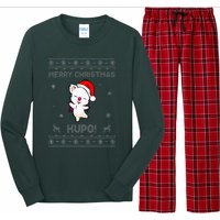 Moogle Merry Christmas Kupo! Long Sleeve Pajama Set