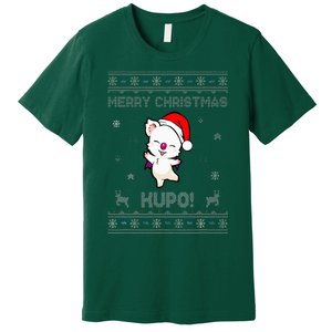 Moogle Merry Christmas Kupo! Premium T-Shirt