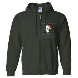 Moogle Merry Christmas Kupo! Full Zip Hoodie