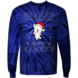 Moogle Merry Christmas Kupo! Tie-Dye Long Sleeve Shirt