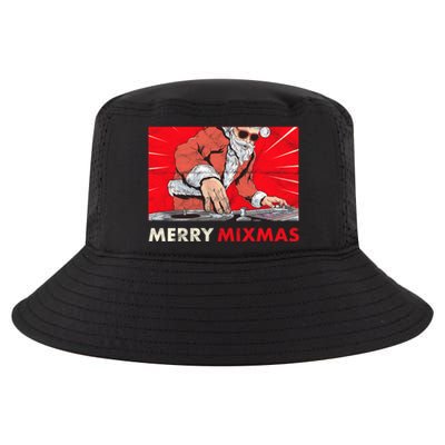 Merry Mixmas Christmas Synthesizer Analog Synth Techno Xmas Meaningful Gift Cool Comfort Performance Bucket Hat