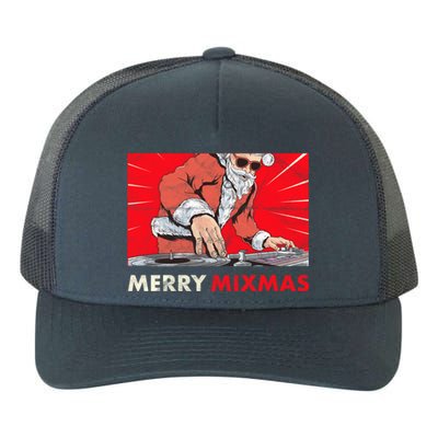 Merry Mixmas Christmas Synthesizer Analog Synth Techno Xmas Meaningful Gift Yupoong Adult 5-Panel Trucker Hat