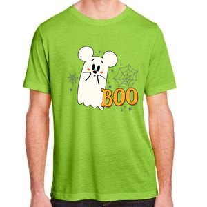 Mickey Mouse Cute Little Ghost Boo Halloween Adult ChromaSoft Performance T-Shirt