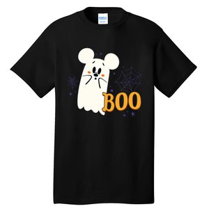 Mickey Mouse Cute Little Ghost Boo Halloween Tall T-Shirt