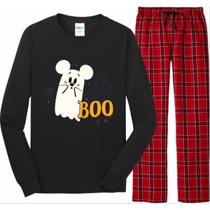 Mickey Mouse Cute Little Ghost Boo Halloween Long Sleeve Pajama Set