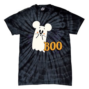 Mickey Mouse Cute Little Ghost Boo Halloween Tie-Dye T-Shirt