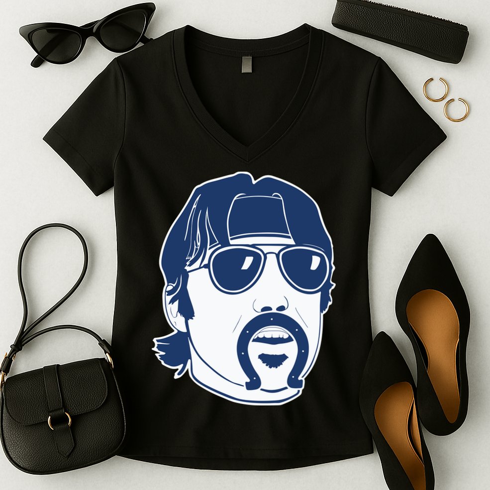 Minshew Mania Colts Women's V-Neck T-Shirt