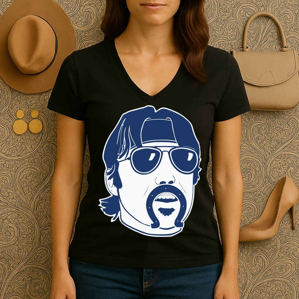 Minshew Mania Colts Women's V-Neck T-Shirt