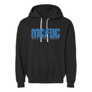 MCDC Motor City Dan Campbell Funny Football Garment-Dyed Fleece Hoodie