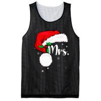 Mr Mrs Claus Christmas Couples Matching His And Her Pajamas Mesh Reversible Basketball Jersey Tank