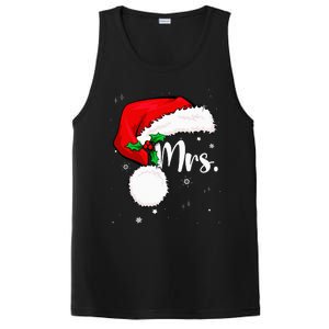 Mr Mrs Claus Christmas Couples Matching His And Her Pajamas PosiCharge Competitor Tank