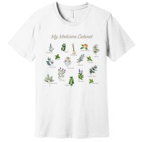 My Medicine Cabinet Natural Healing Plants Medicinal Herbs Premium T-Shirt