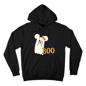 Minnie Mouse Cute Little Ghost Boo Halloween Hoodie