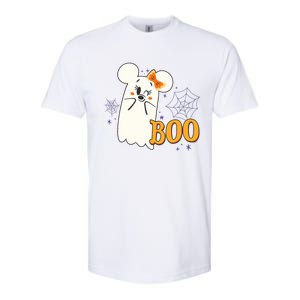 Minnie Mouse Cute Little Ghost Boo Halloween Softstyle CVC T-Shirt