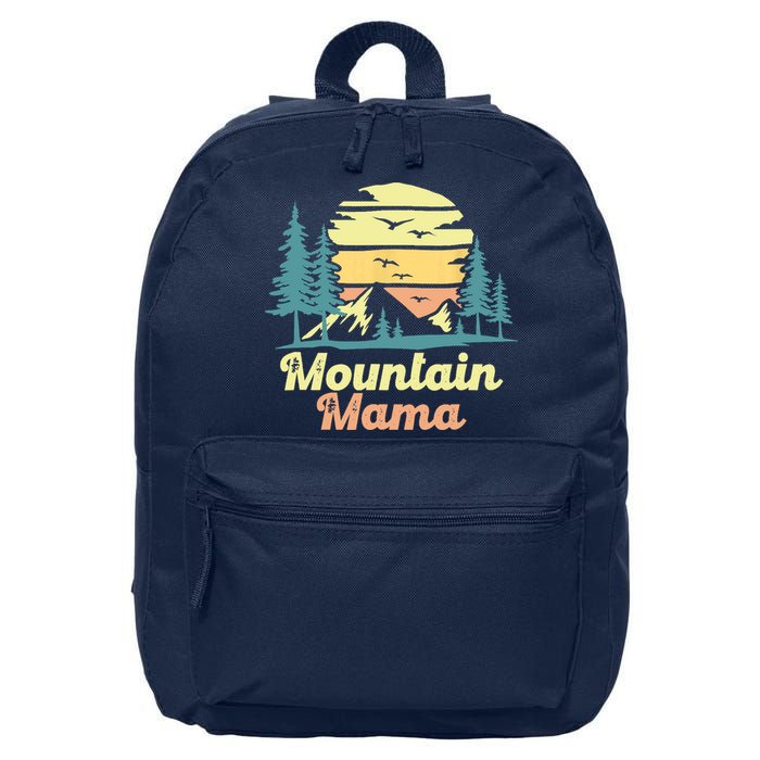 Mountain Mama Camping Hiking Mom Adventure Mothers Day 16 in Basic Backpack