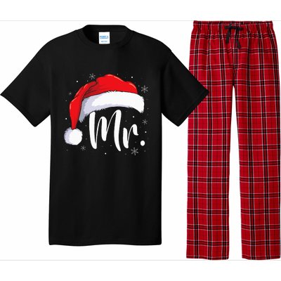 Mr Mrs Claus Christmas Couples Matching His And Her Pajamas Pajama Set