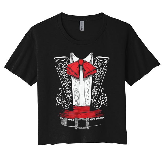 Mexican Mariachi Costume Cinco De Mayo Crop Top