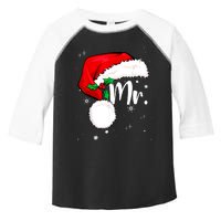 Mr Mrs Claus Christmas Couples Matching His And Her Pajamas Toddler Fine Jersey T-Shirt