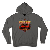 Motor Mania Cruisin Woodward 2024 Detroit To Pontiac Hoodie