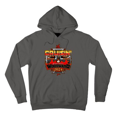 Motor Mania Cruisin Woodward 2024 Detroit To Pontiac Hoodie