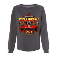 Motor Mania Cruisin Woodward 2024 Detroit To Pontiac Womens California Wash Sweatshirt