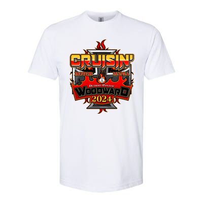 Motor Mania Cruisin Woodward 2024 Detroit To Pontiac Softstyle CVC T-Shirt