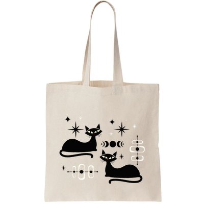 Midcentury Mid Century Cat Retro Atomic Age Space Modern Bag
