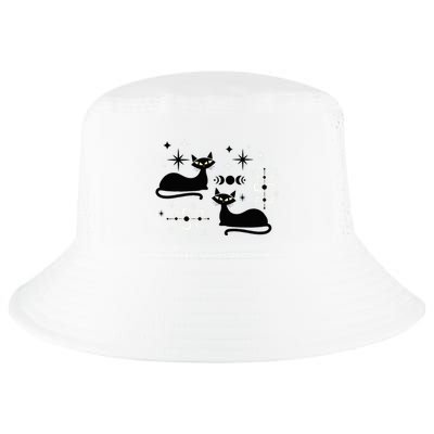 Midcentury Mid Century Cat Retro Atomic Age Space Modern Cool Comfort Performance Bucket Hat