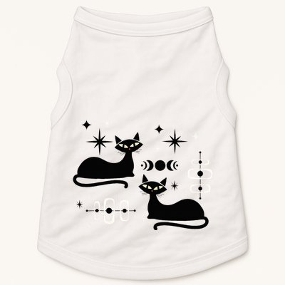 Midcentury Mid Century Cat Retro Atomic Age Space Modern Doggie Tank