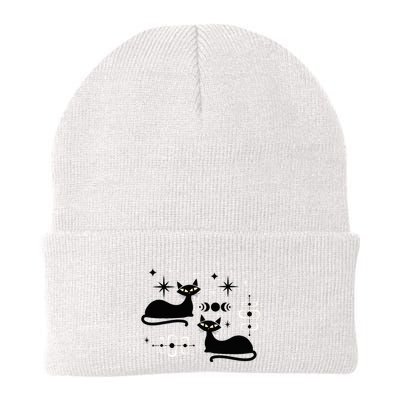 Midcentury Mid Century Cat Retro Atomic Age Space Modern Beanie
