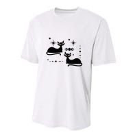 Midcentury Mid Century Cat Retro Atomic Age Space Modern Youth Performance Sprint T-Shirt