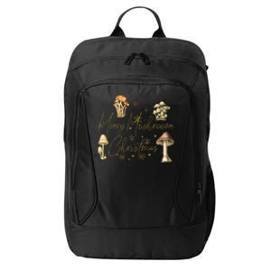 Merry Mushroom Christmas City Backpack