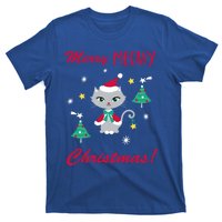 Merry Meowy Christmas Cat T-Shirt